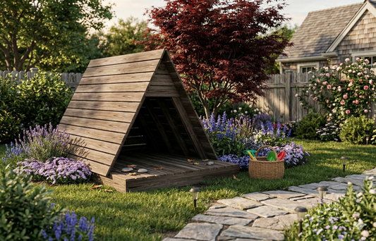 6x8 A frame playhouse plans