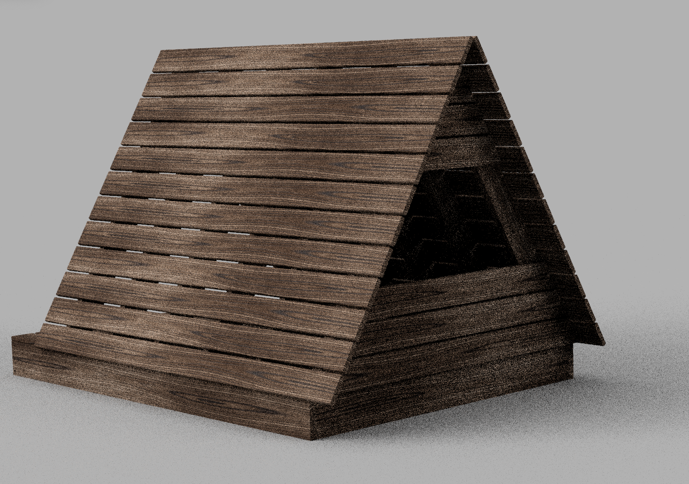 6x8 A frame playhouse plans